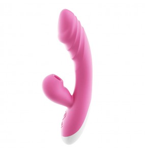 MizzZee - MystiPleasure Suction Vibrator (Chargeable - Pink)